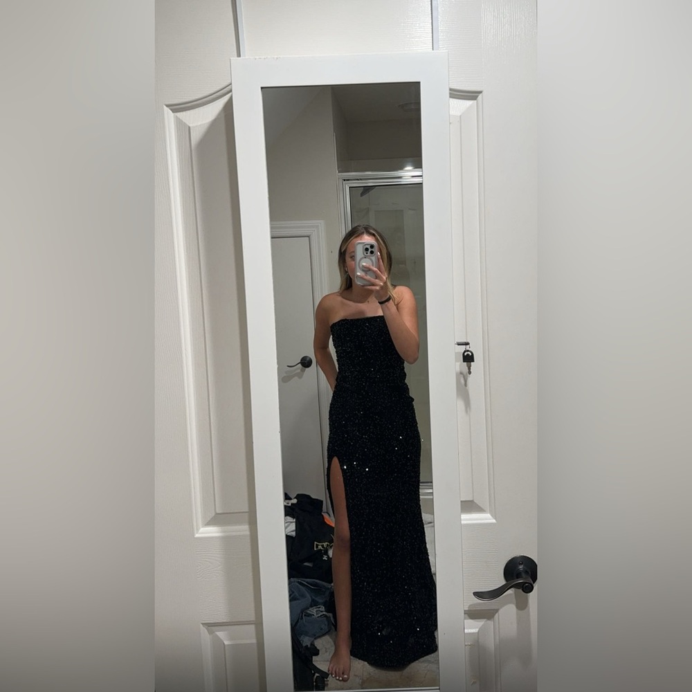 Black prom dress!
